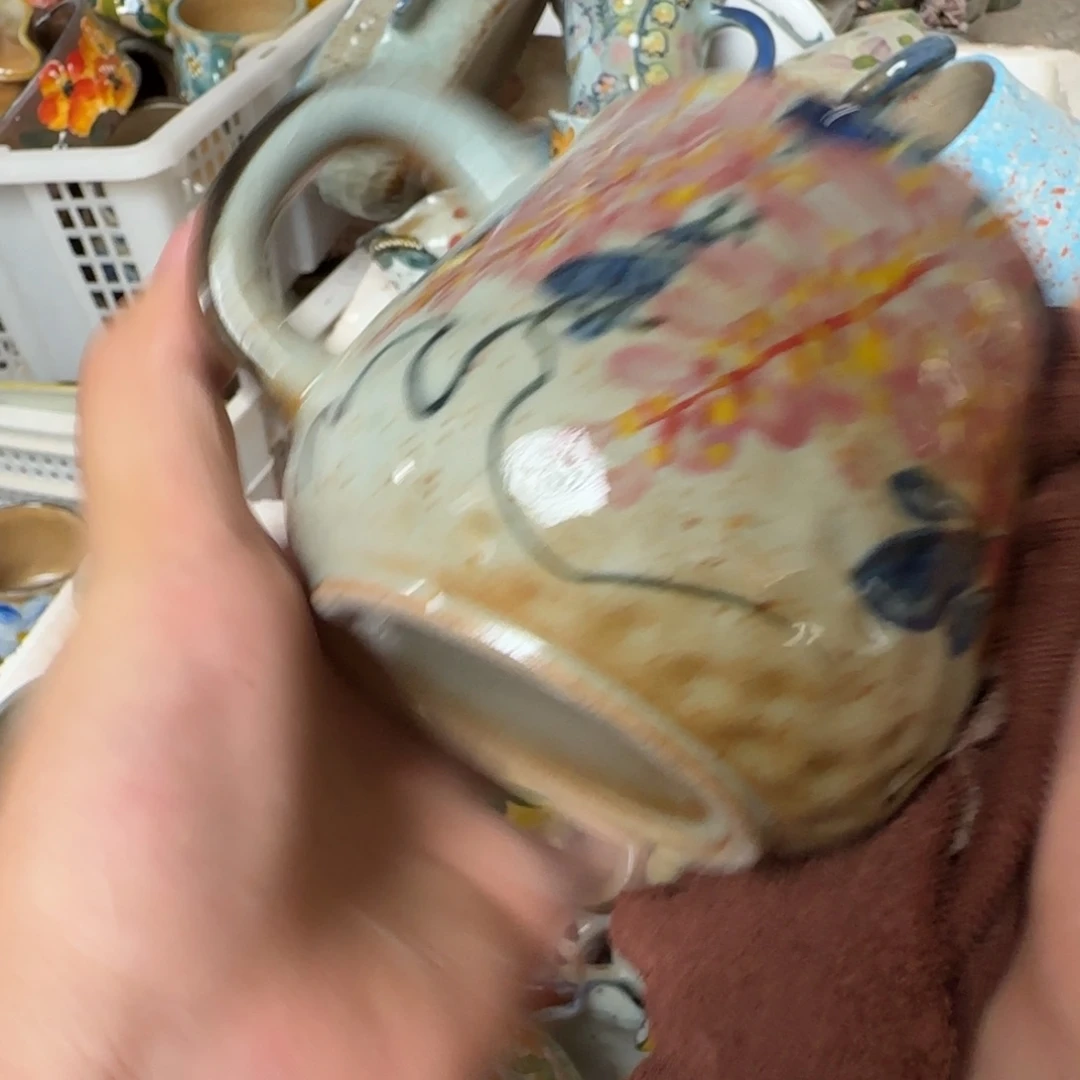 景德镇釉下彩陶瓷瑕疵慎拍39