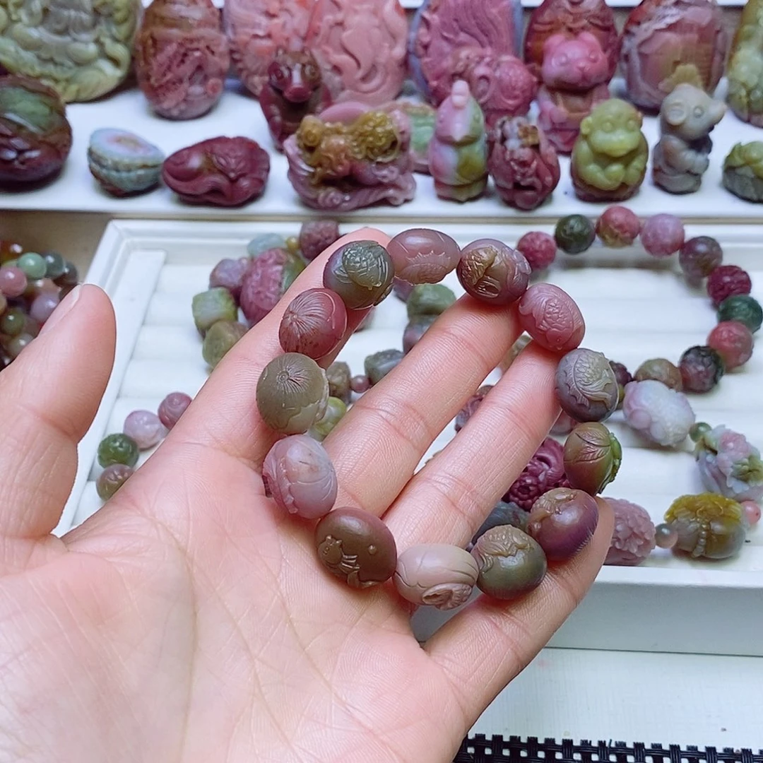 玛瑙/玉髓盐源玛瑙未镶嵌