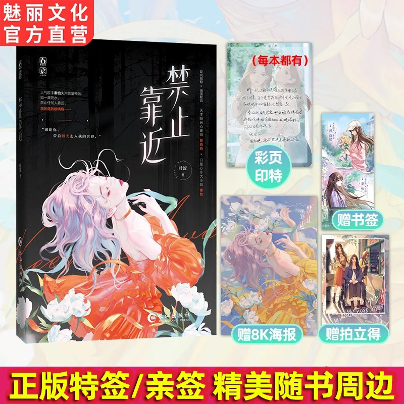 正版禁止靠近叶涩著双向救赎强强联合都市双女主小说实体书