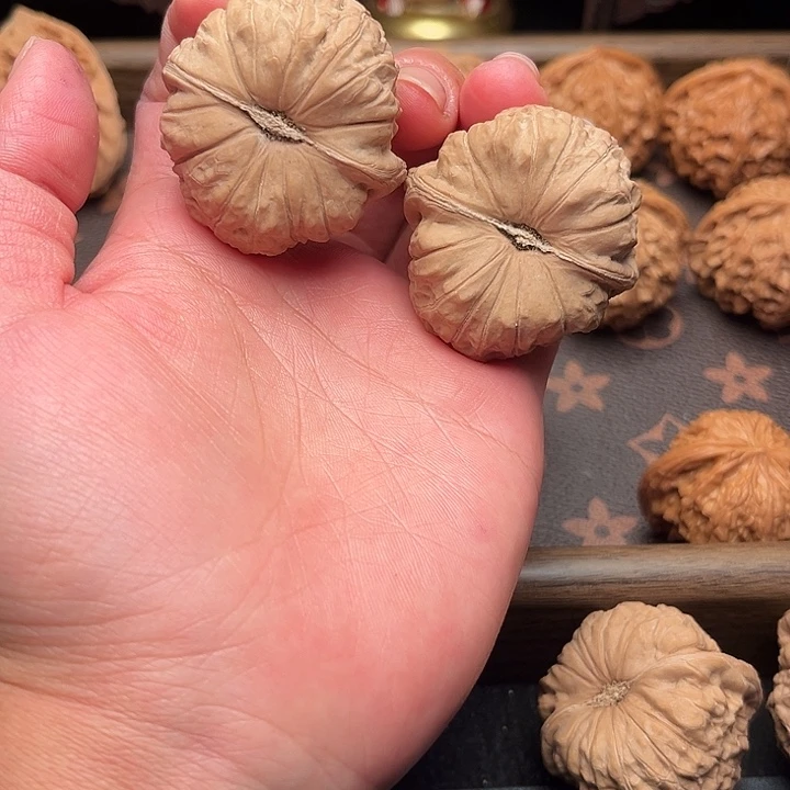 把件文玩核桃41全品南瓜墩4099