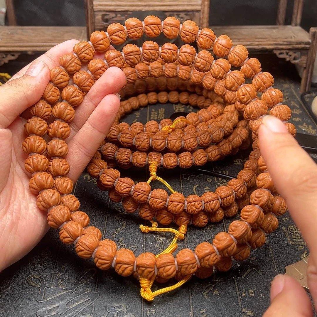 桃核吊坠赤金风雨72薄挂