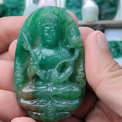 未镶嵌独山玉吊坠(不含链)