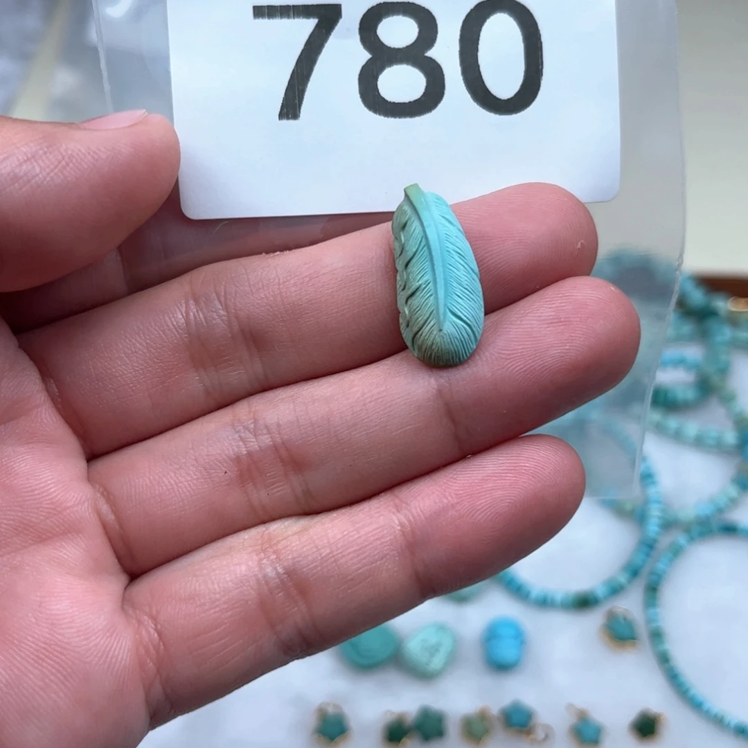 G****绿松石未镶嵌珠宝奇石