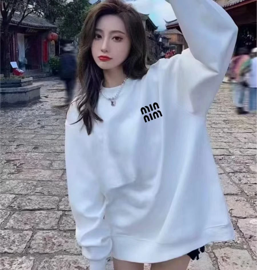 高端男女同款时尚简约圆领百搭潮流休闲卫衣