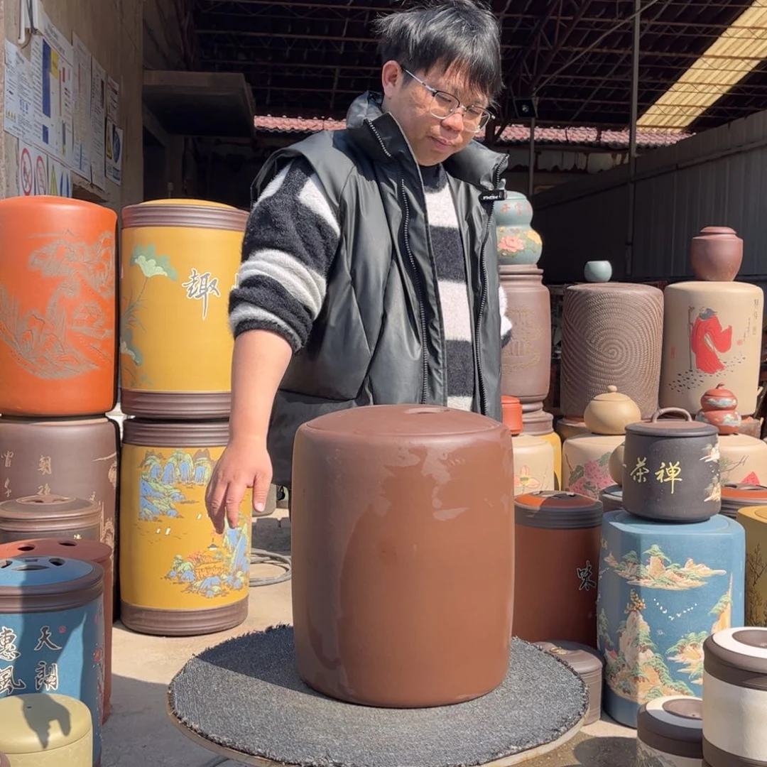 紫砂茶叶罐茶叶罐