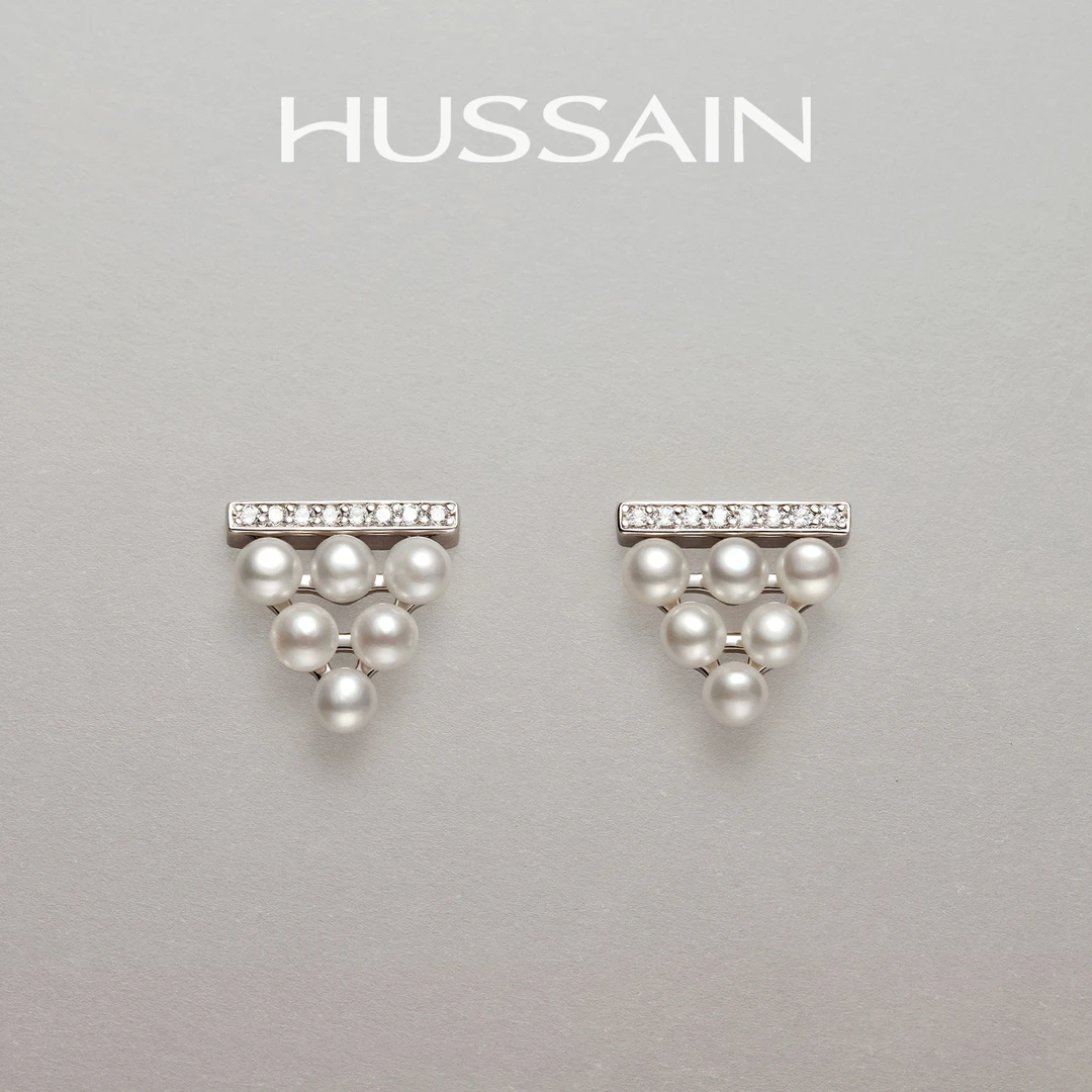 非金属耳饰 赫生HUSSAIN半岛耳钉气质漂亮耳饰小众设计耳环秋冬