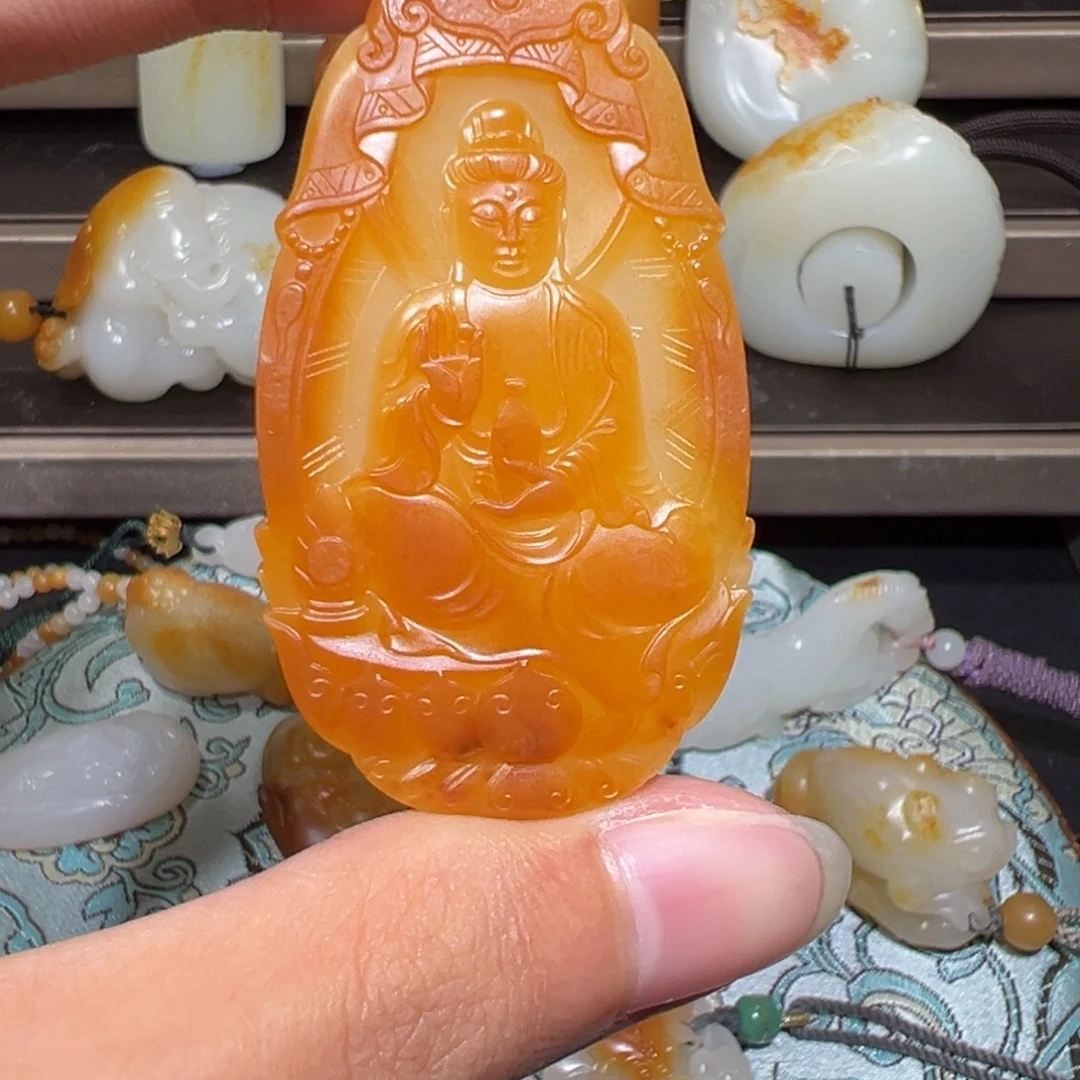 颈饰未镶嵌和田玉