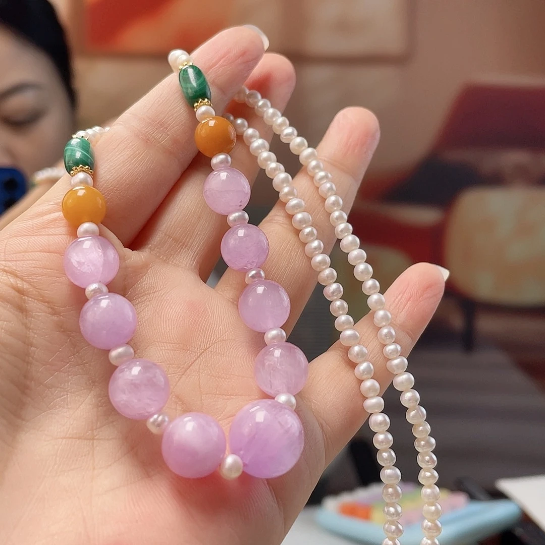 裸石蜜蜡未镶嵌蜜蜡项链