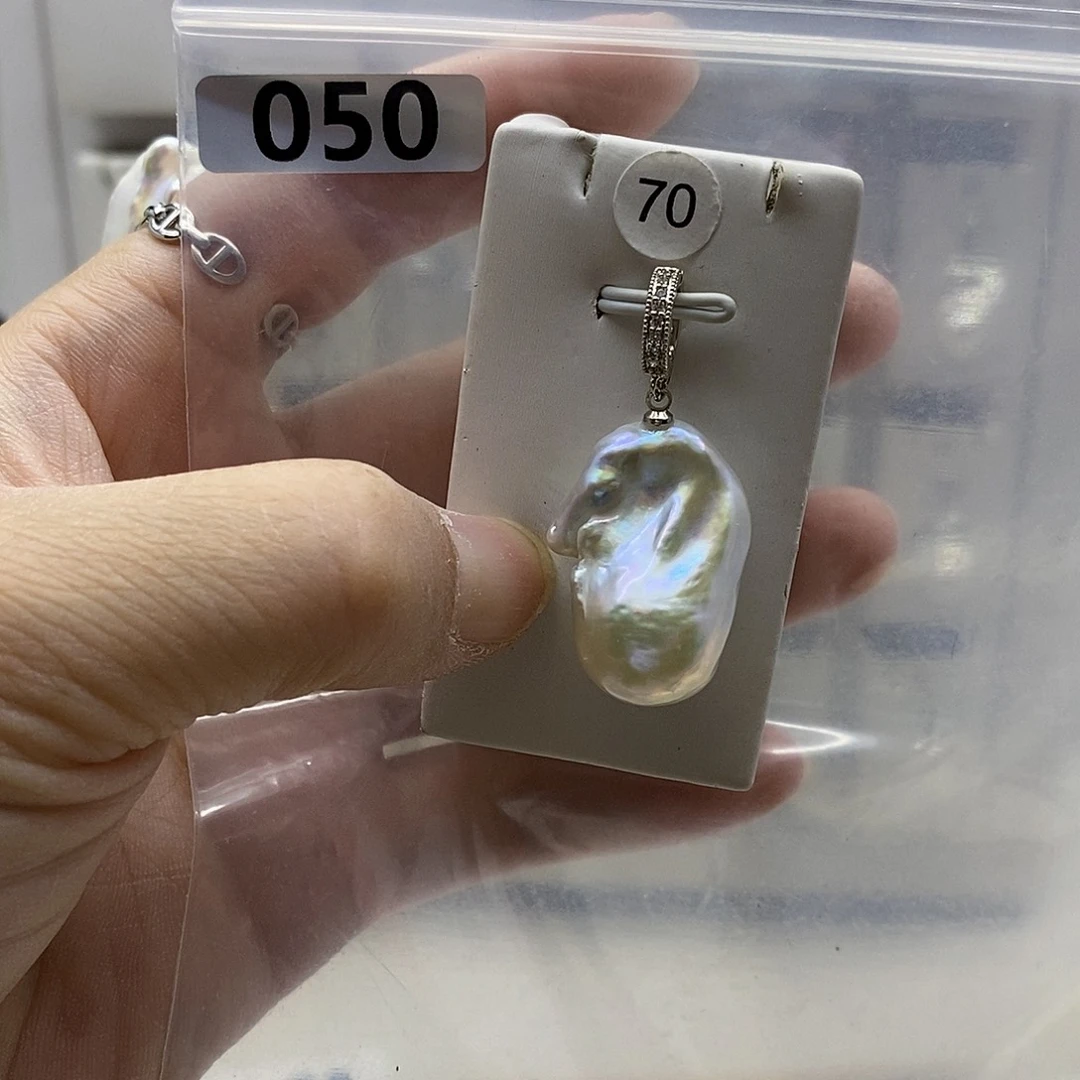 颈饰合金淡水珍珠
