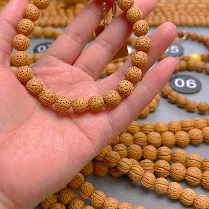 烧***鸭菩提籽类桃核手串
