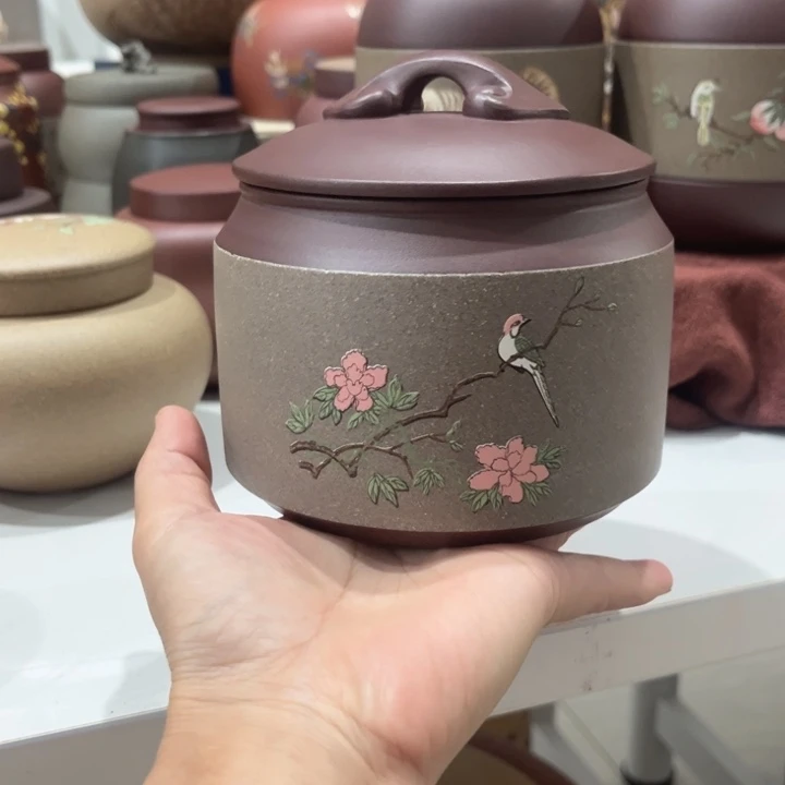 紫砂茶叶罐紫砂茶叶罐