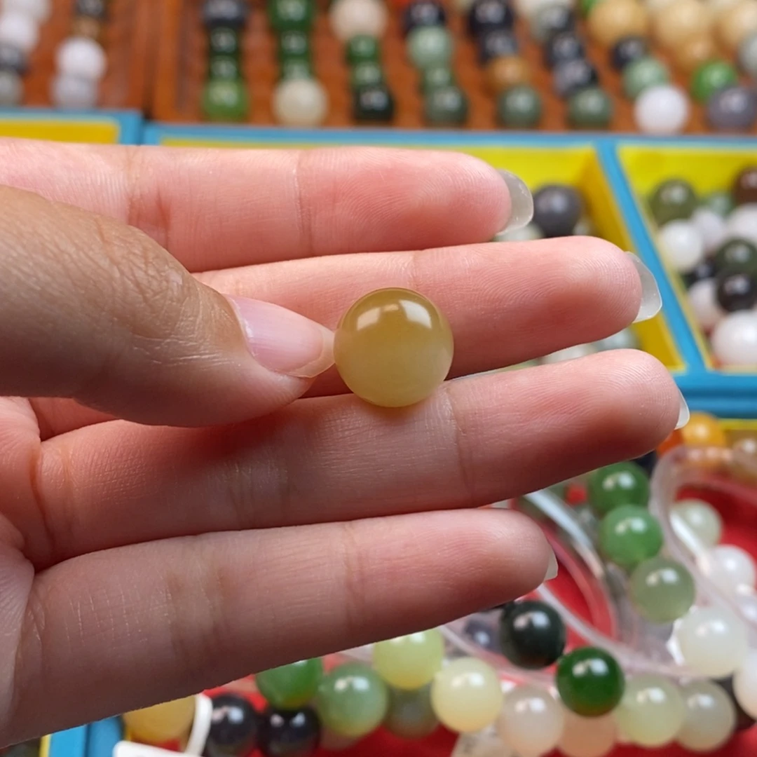 未镶嵌和田玉珠宝奇石福利糖黄口单珠z12