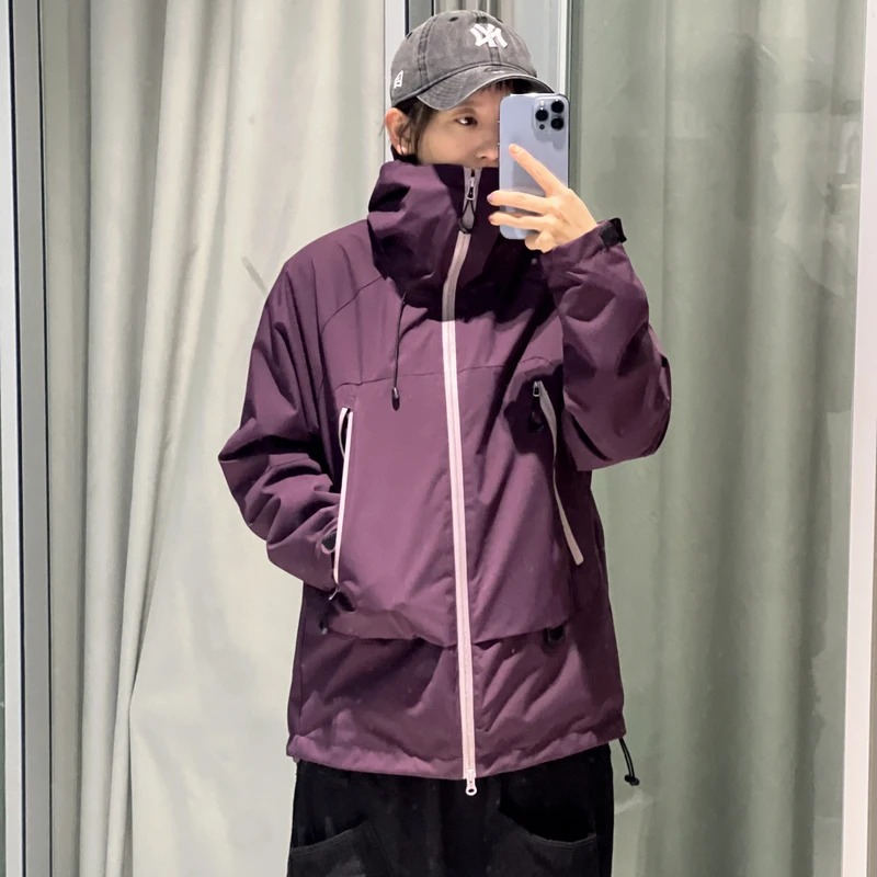 【清货限单】【加厚Teflon·男女同款】防水压胶冲锋保暖三合一时尚