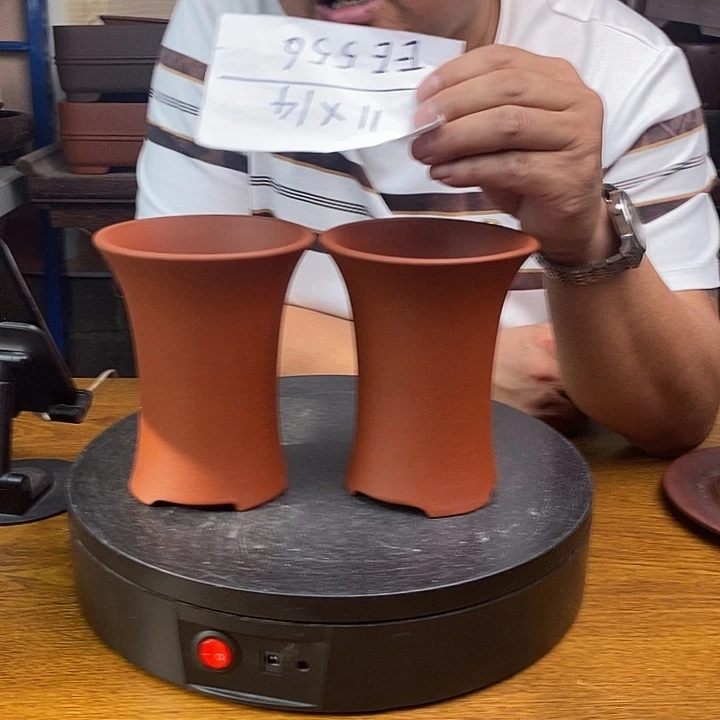 紫砂花盆货号一只EE556