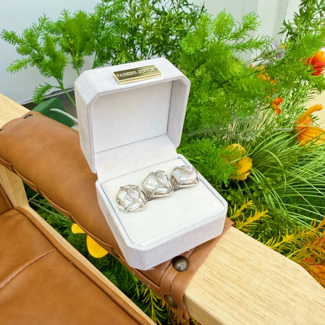 【晓艾珍珠】淡水巴洛克戒指（多样性发一）X955