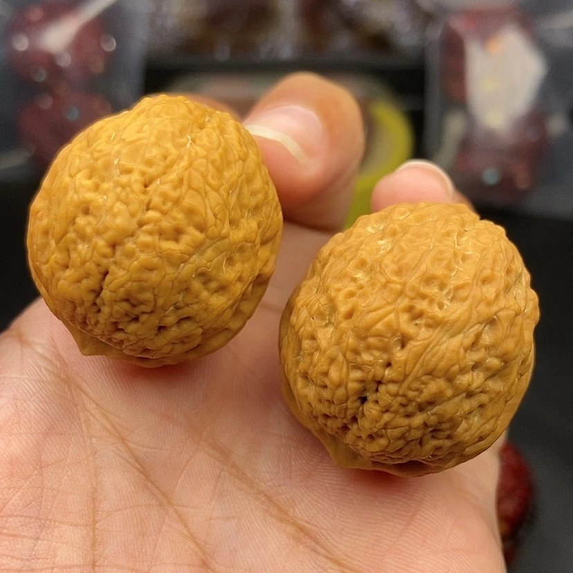 【闪购商品】把件文玩核桃36尺鱼子元宝