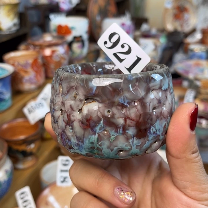 全手工柴烧志野匣钵泥921