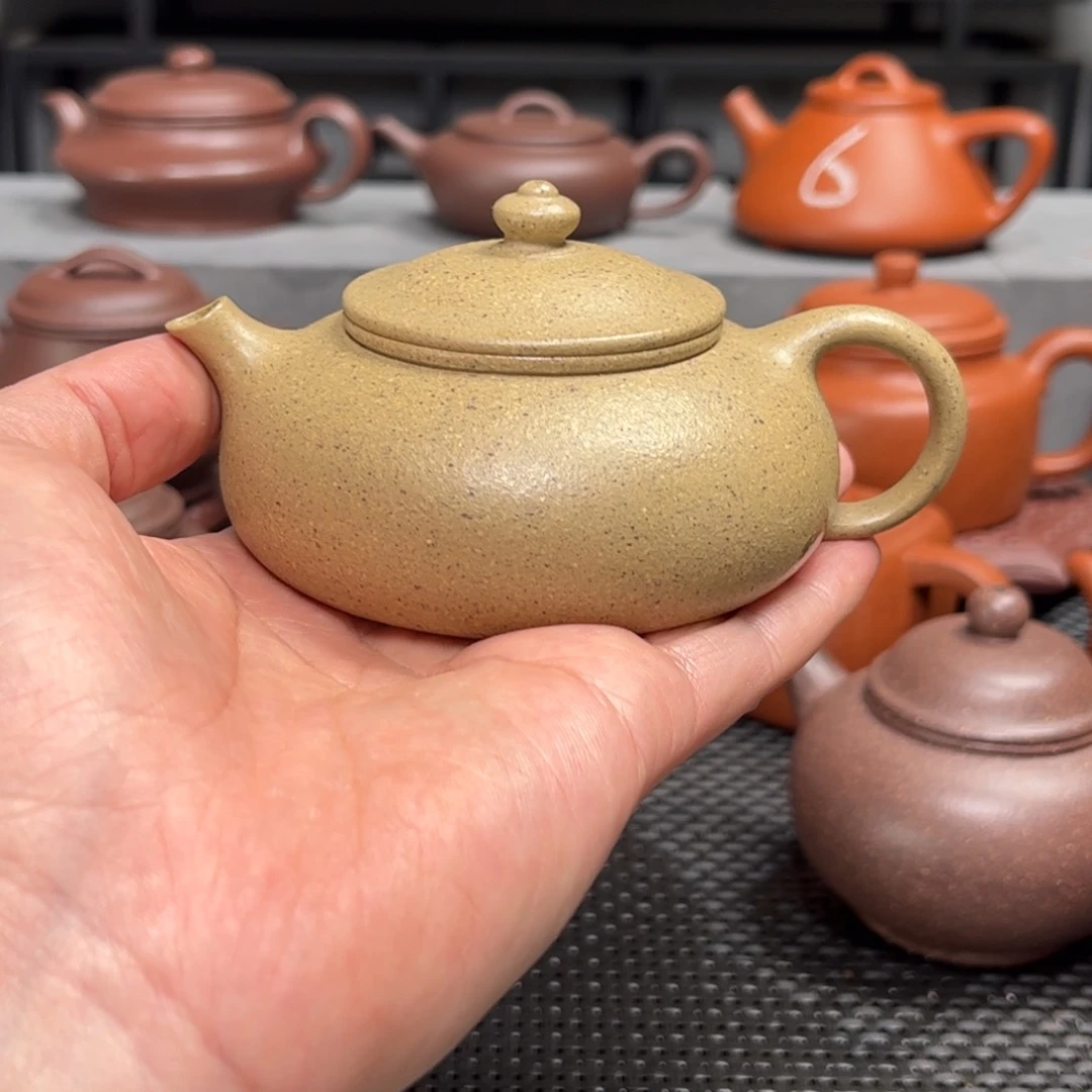 紫砂茶壶紫砂艺术茶具套装芝麻段
