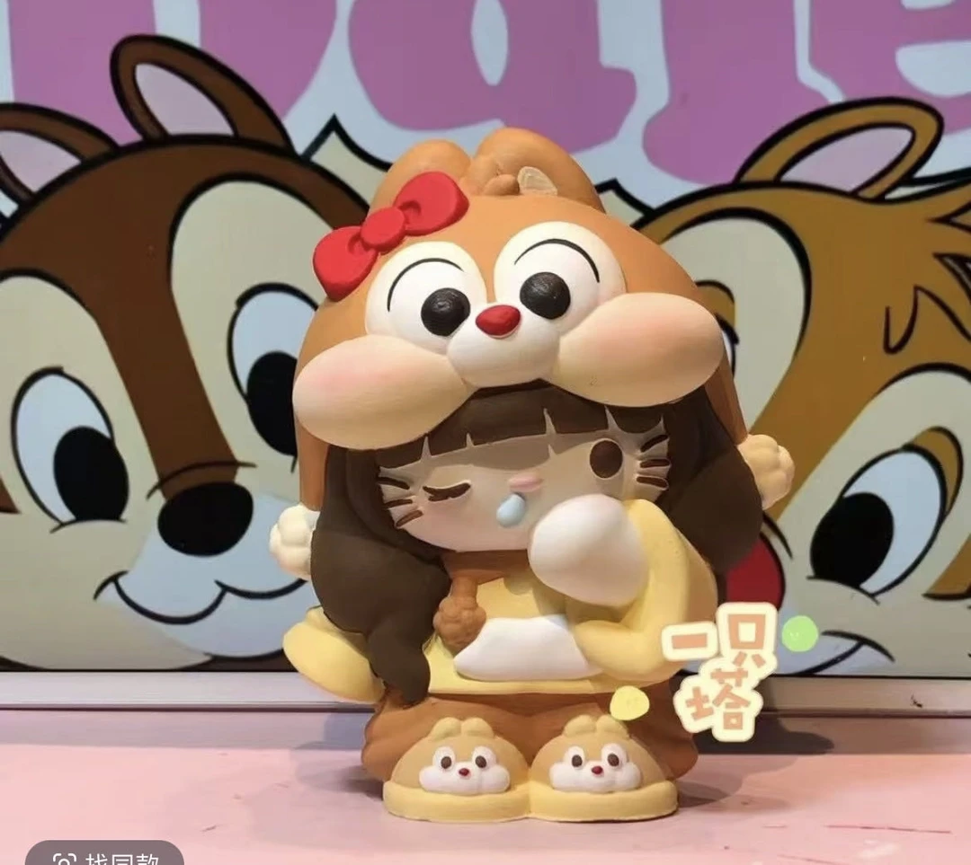 奇奇蒂蒂香薰石膏娃娃3d立体图色坚果大作战手办潮流玩具女生礼物