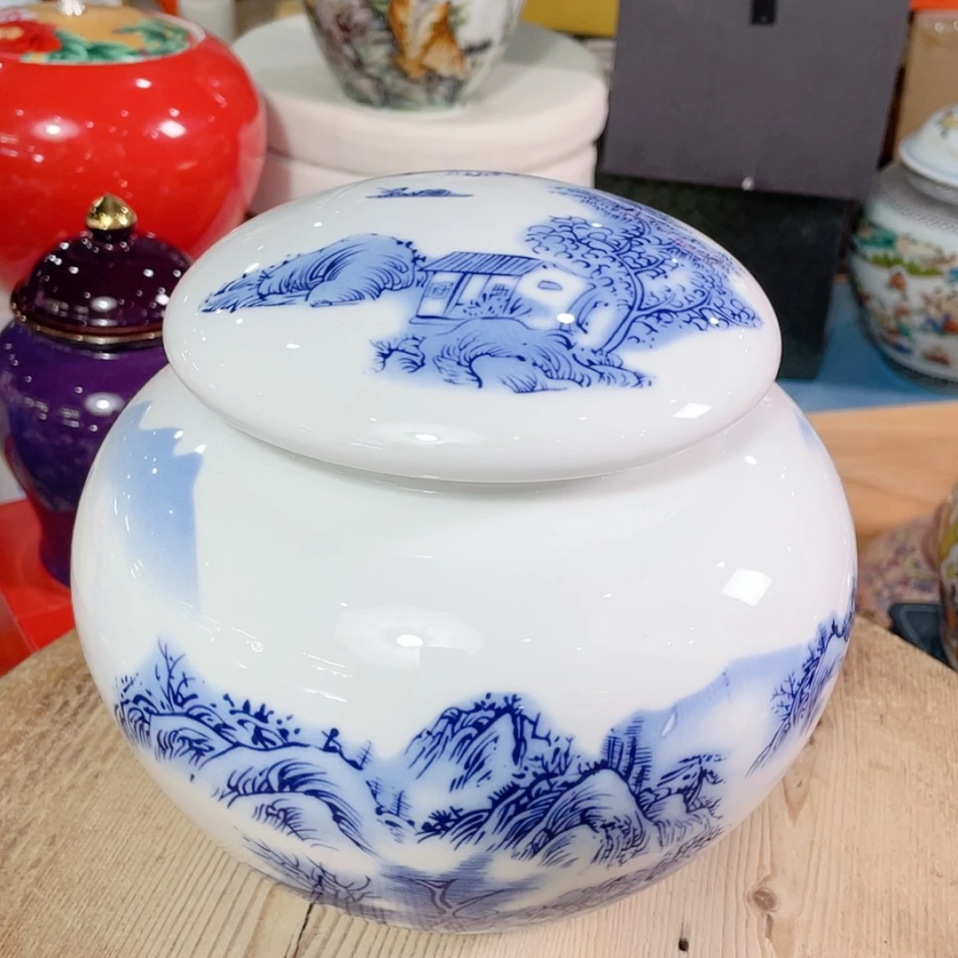 【闪购商品】罐陶瓷茶叶罐密封罐