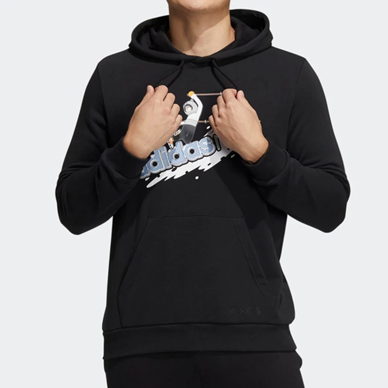 Adidas/阿迪达斯~连帽卫衣男季新款NEO运动休闲套头衫HG9015