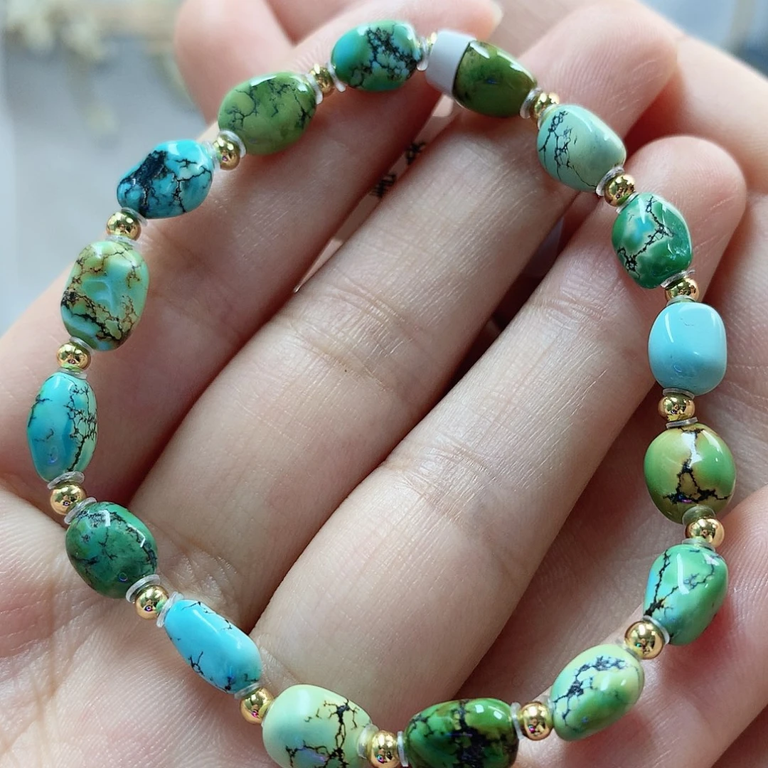 未镶嵌绿松石珠宝奇石