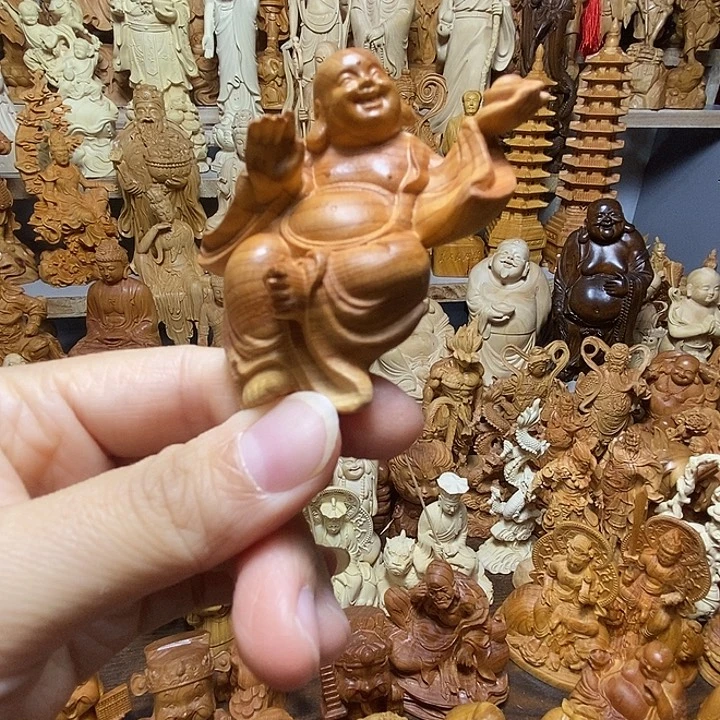 柏木（崖柏）弥勒佛