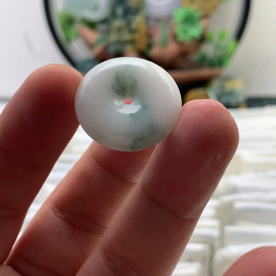 颈饰未镶嵌翡翠扣子