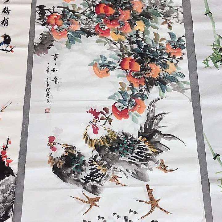 小周画廊的直播间