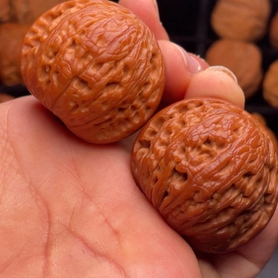 文玩核桃把件秦岭山脉核桃