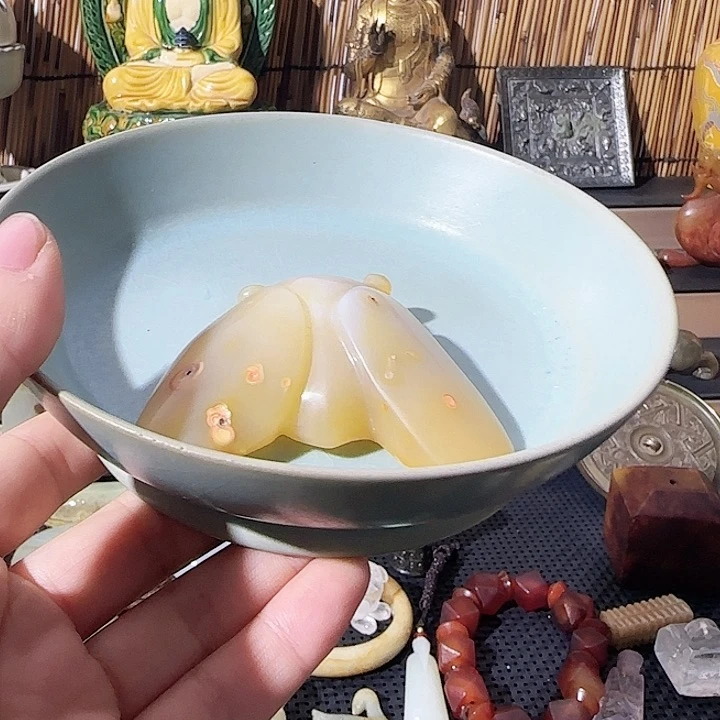 瓷片瓷瓷摆件瓷器工艺摆件4444