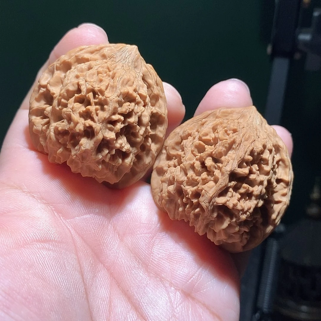 文玩核桃把件44满天星全品