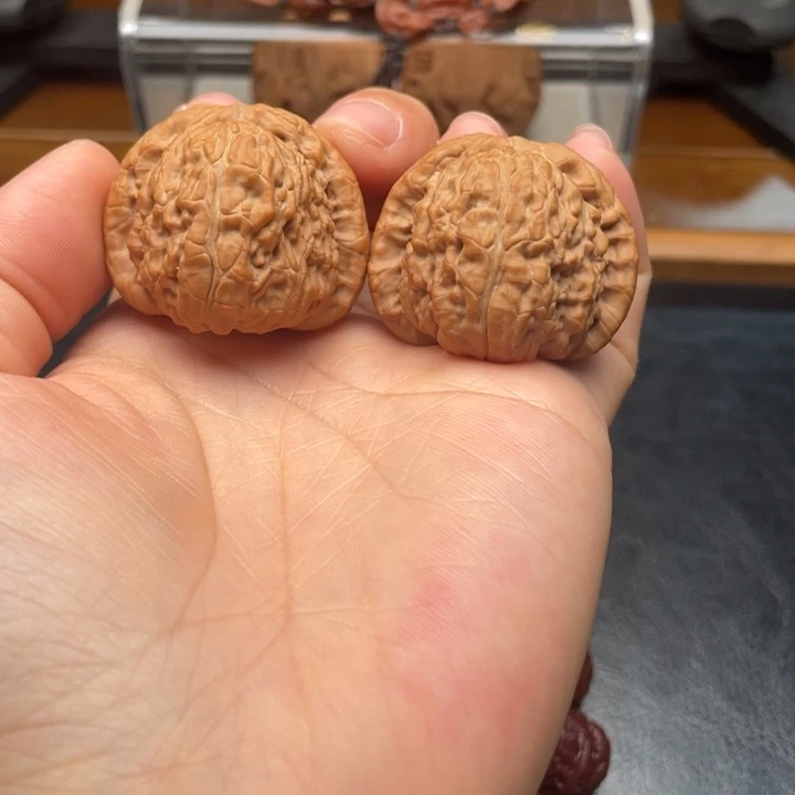 文玩核桃吊坠全品36尺球白