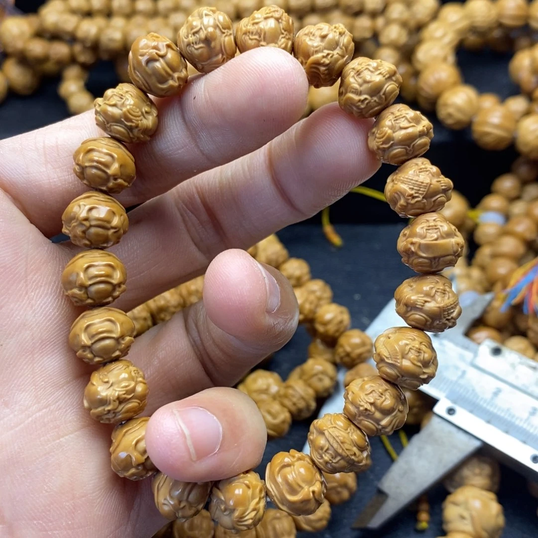 手串猴头核桃小财神