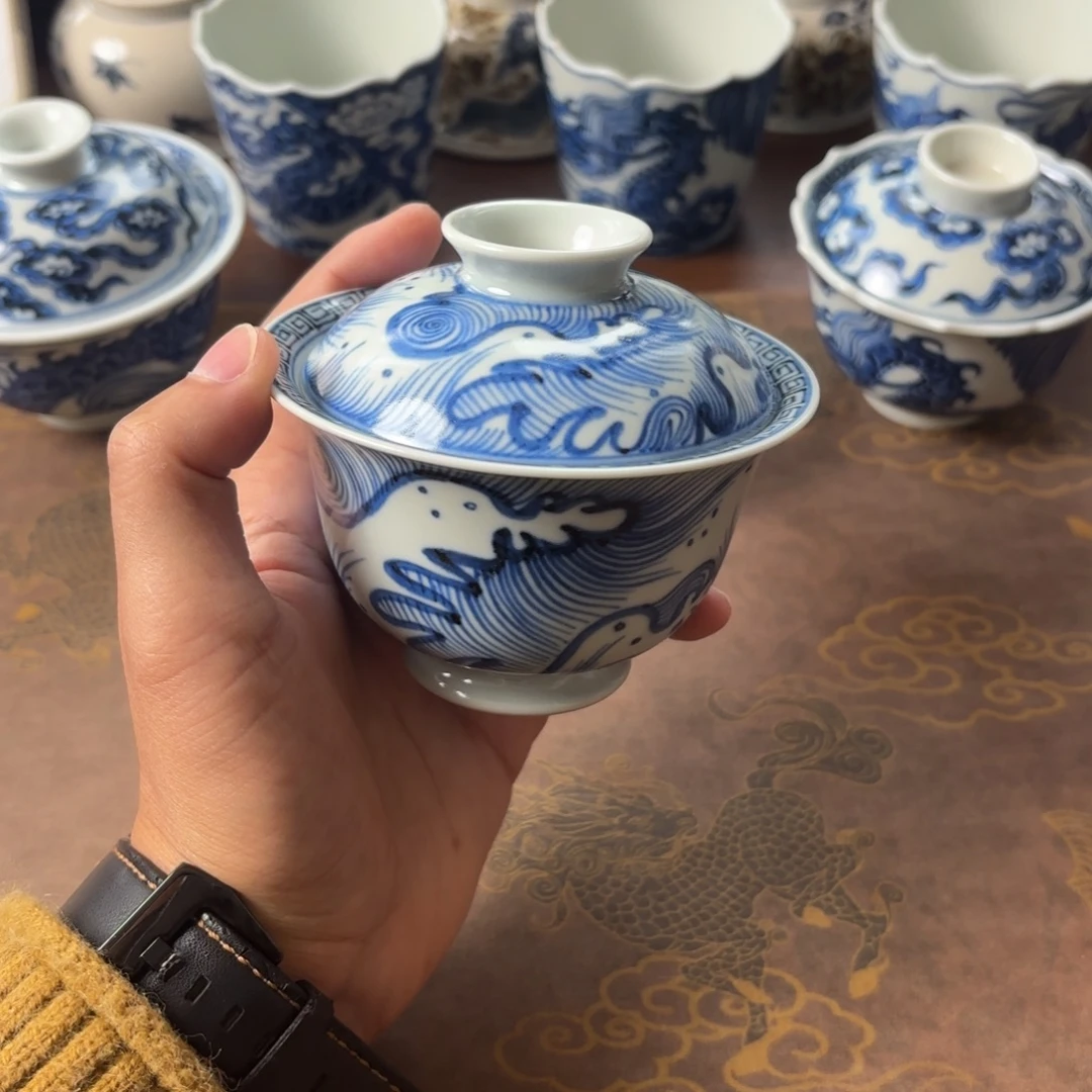 陶摆件景德镇手绘茶器微瑕