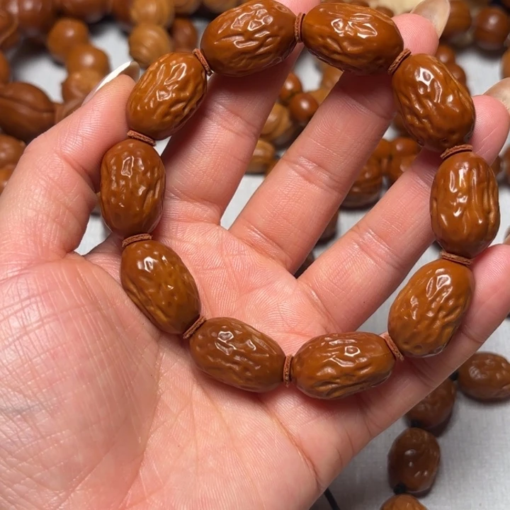 用***9手串/手链橄榄核1.5水晶核大枣