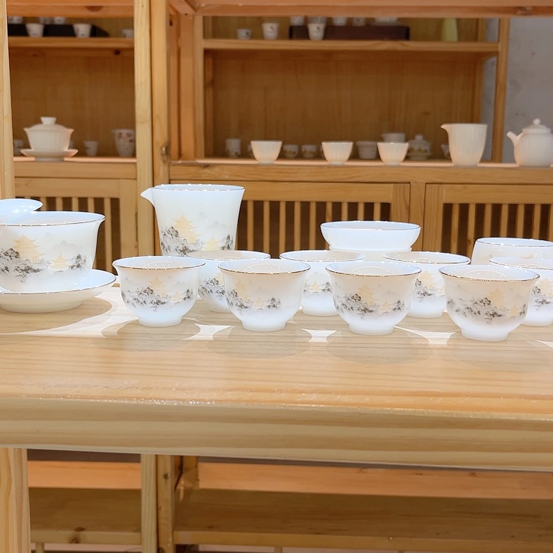 【御瓷斋】璞玉瓷套装