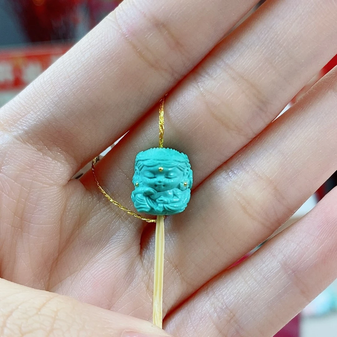 未镶嵌绿松石珠宝奇石