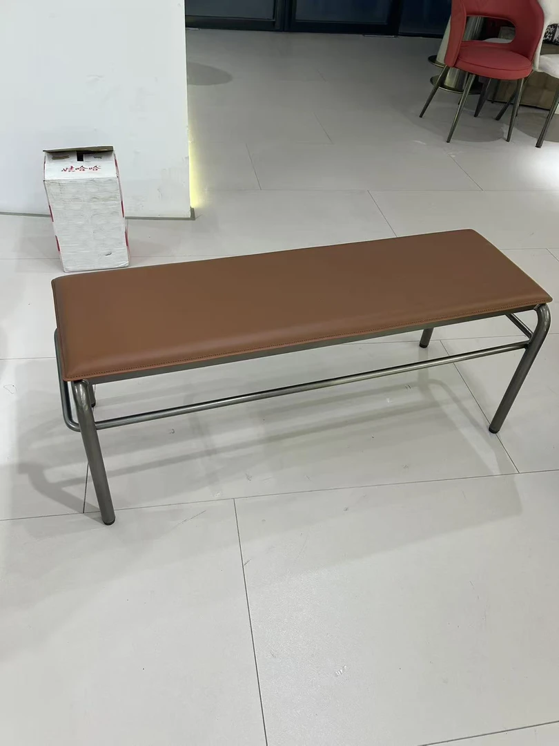 意式极简卧室客厅面包长条凳子（128*46*50）