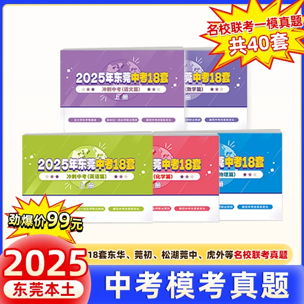 2024版东莞中考模考真题研究