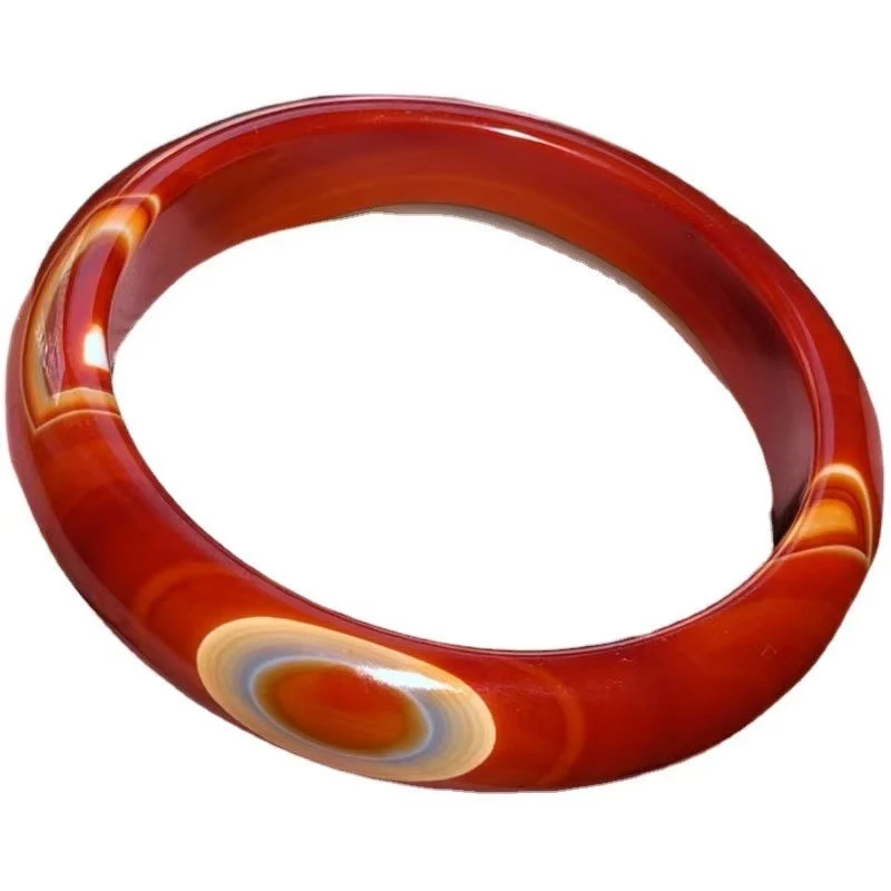 非金属玻璃手镯 树脂材质福泽赤环手链