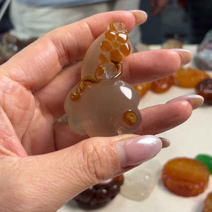 未镶嵌吊坠(不含链)玛瑙/玉髓
