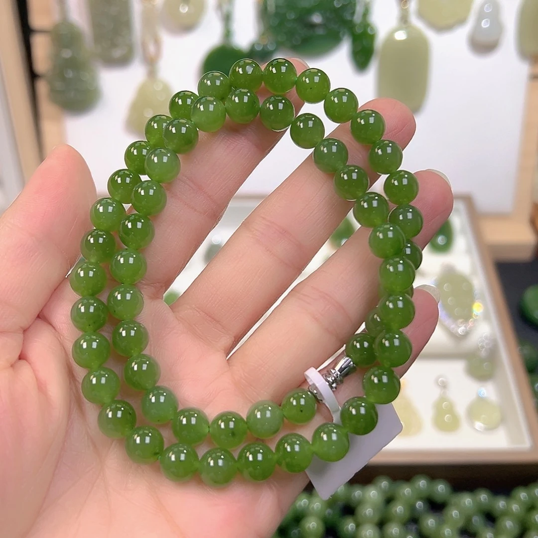 和田玉（碧玉）未镶嵌颈饰