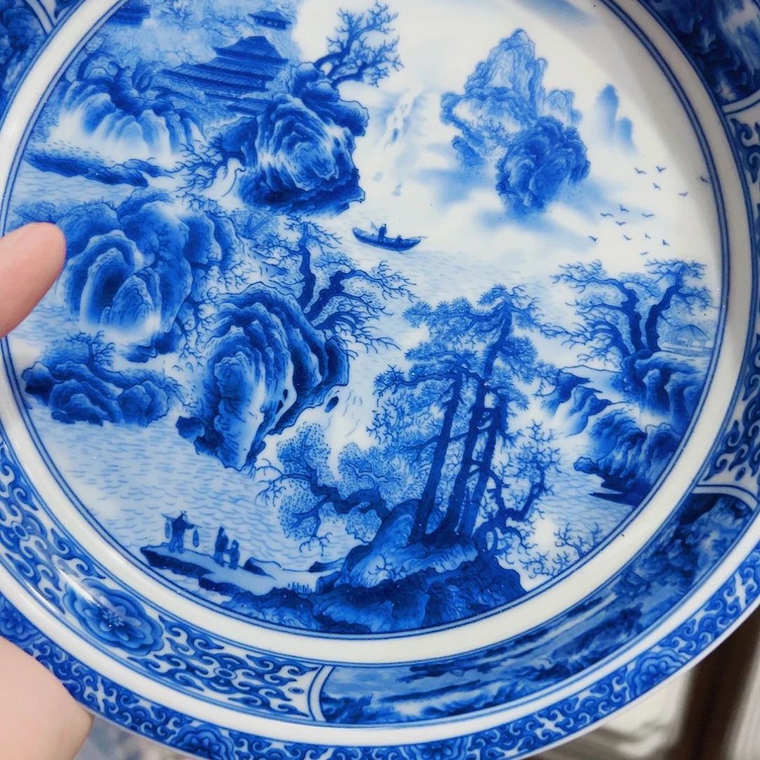 我***茶瓷片景德镇陶瓷艺术价格