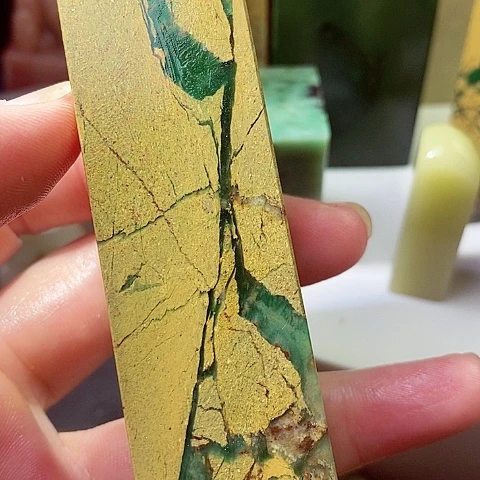 青田石四川绿四川绿