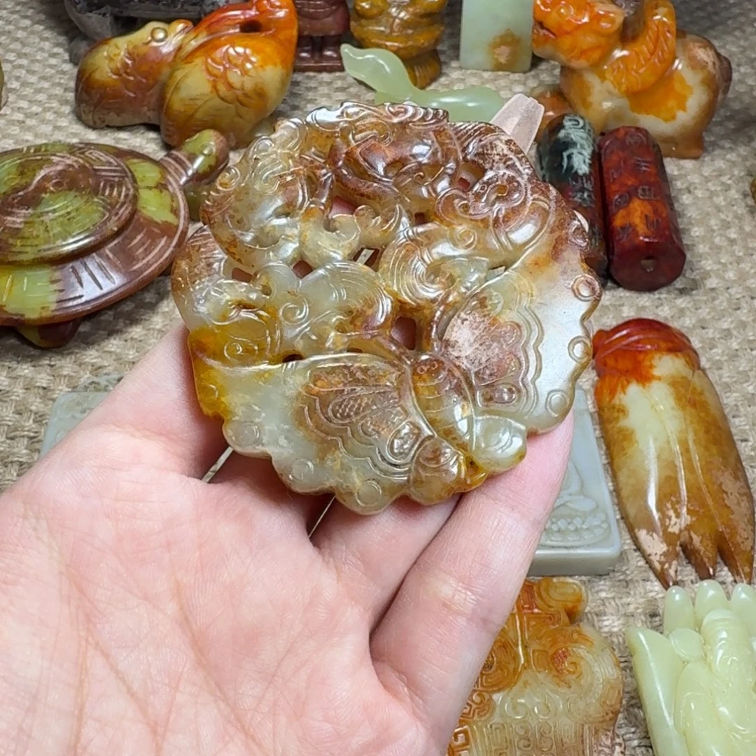 吊坠白玉菩提挂件