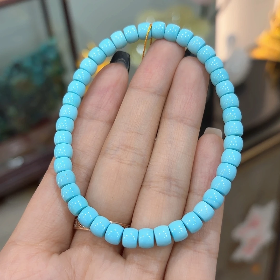 绿松石未镶嵌颈饰