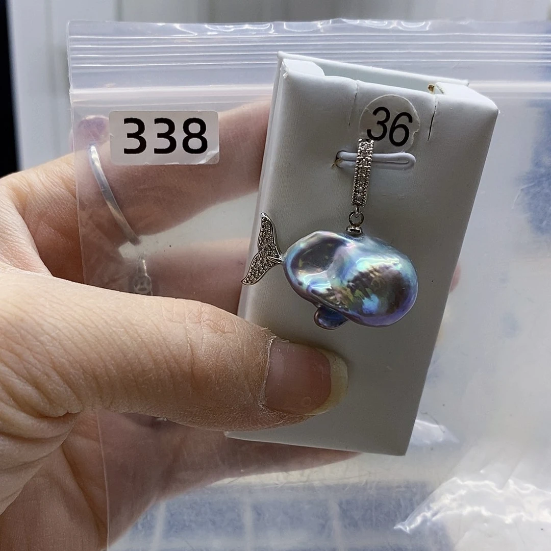 颈饰合金淡水珍珠