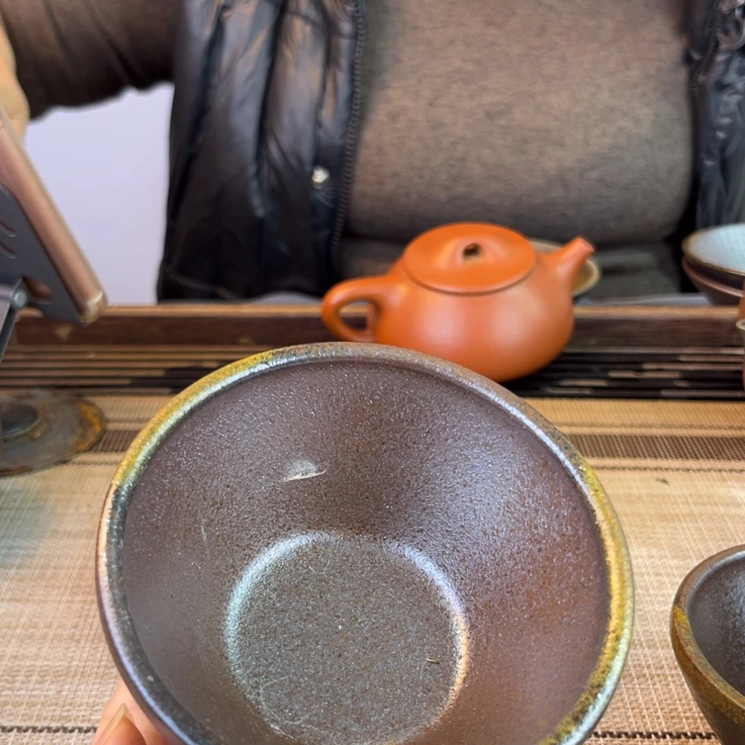 紫砂茶壶底槽清柴烧120cc