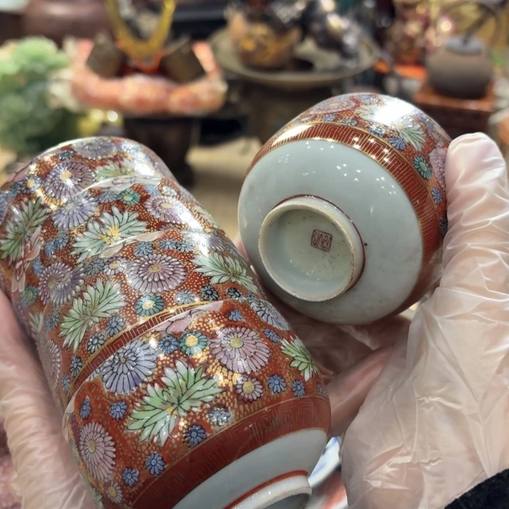 陶瓷古美术置物摆件